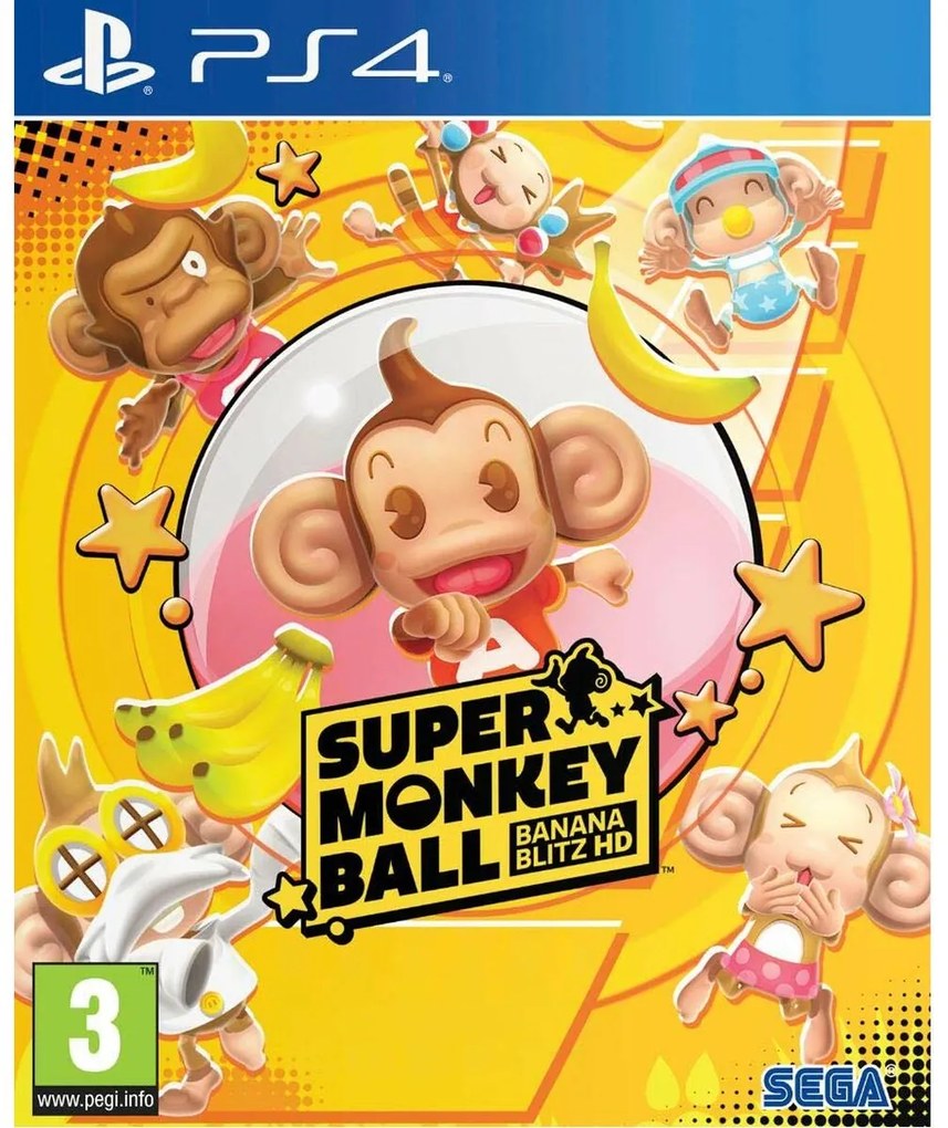 Jogo Eletrónico Playstation 4 Koch Media Super Monkey Ball Banana