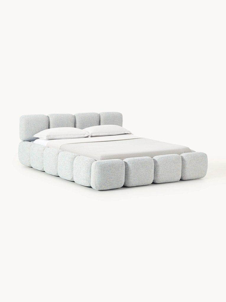 Bouclé Upholstered Bed Tayla
