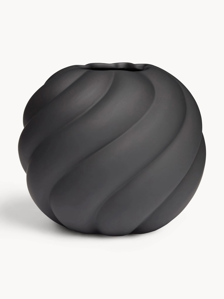 Jarra de cerâmica pintado à mão Twist Ball, Alt 20 cm