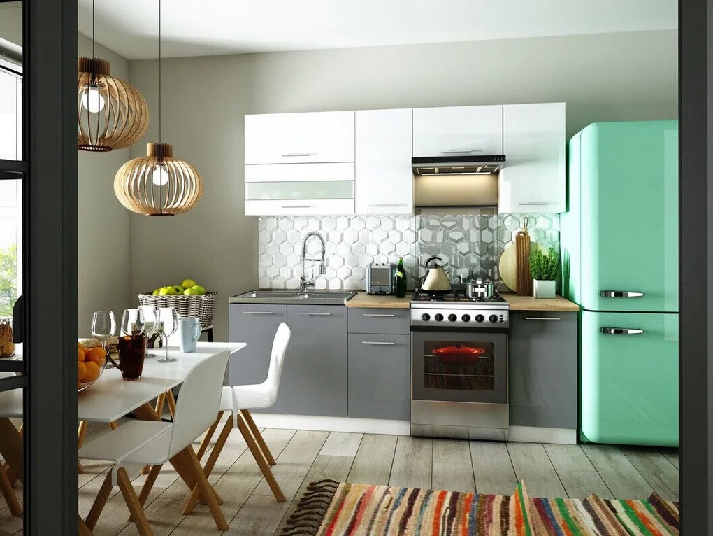 Conjunto de cozinha modular Tiffa Mix 104