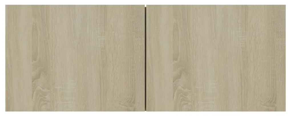 Móveis TV 4 pcs 80x30x30cm derivados de madeira carvalho sonoma