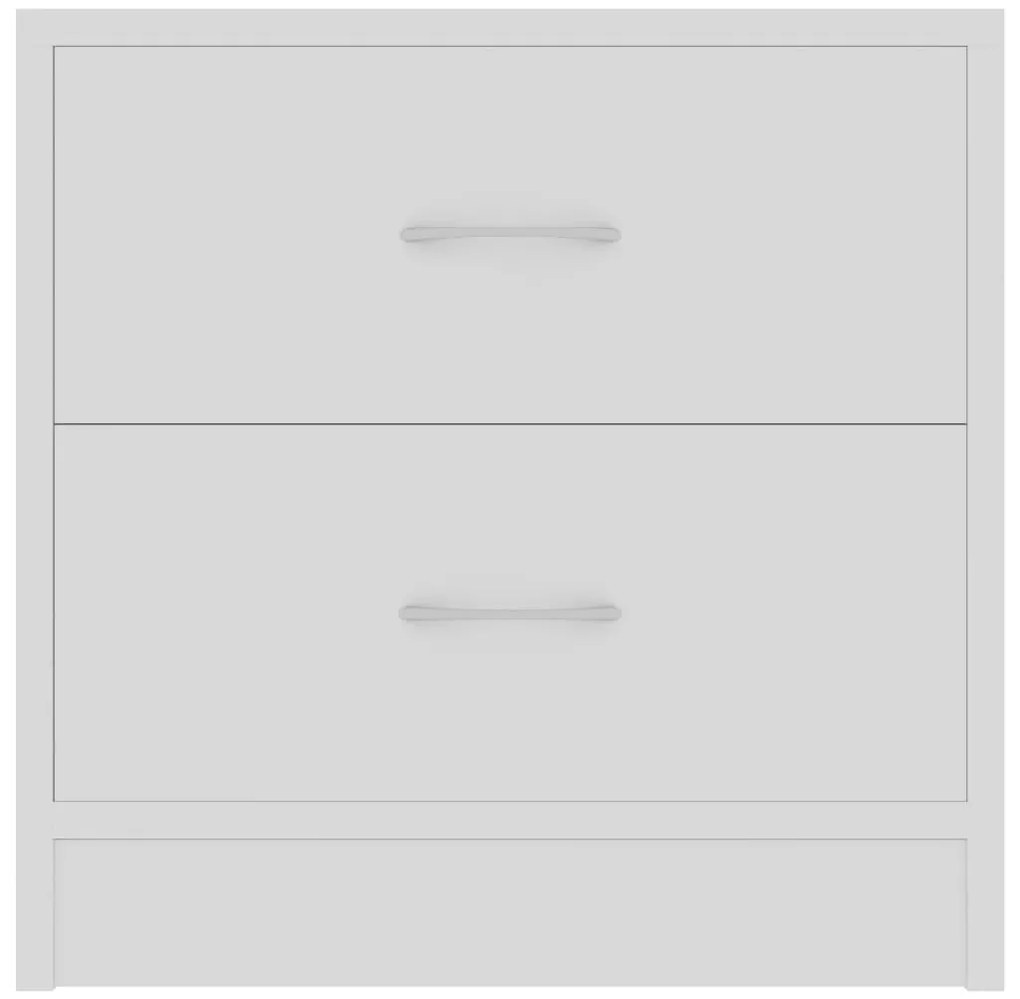 Mesa de cabeceira 40x30x40 cm derivados de madeira branco