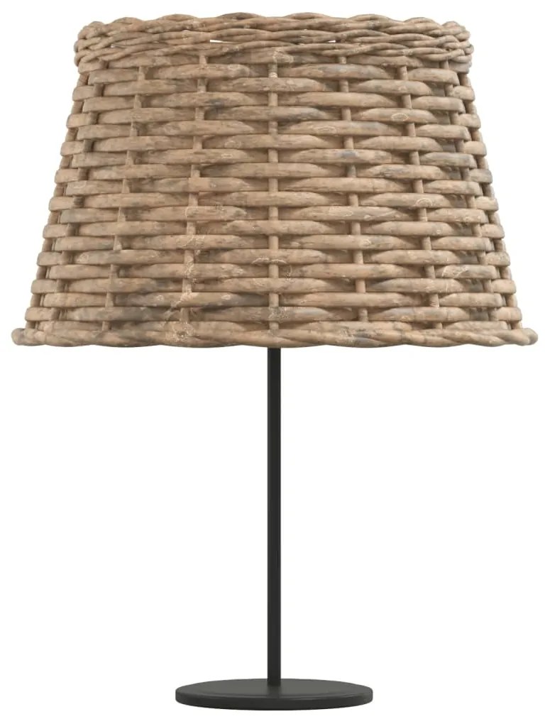 Abajur Ø38x23 cm vime castanho