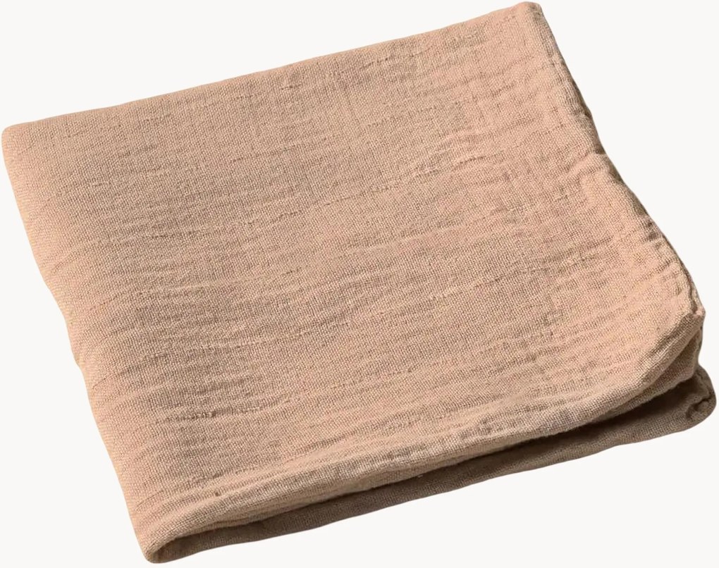 Capa de almofada em percal de algodão Almond