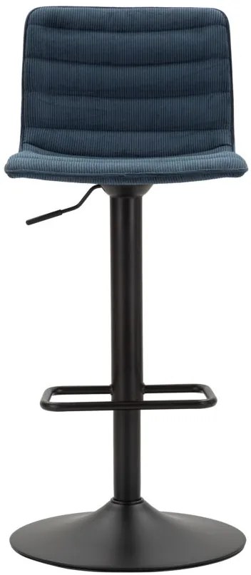 CONJUNTO DE 2 BANCOS DE BAR 43X49,5X85,5-107 (ASSENTO CM 61-82,5 CM) AZUL