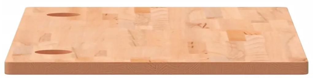 Tampo de secretária 110x60x2,5 cm madeira de faia maciça