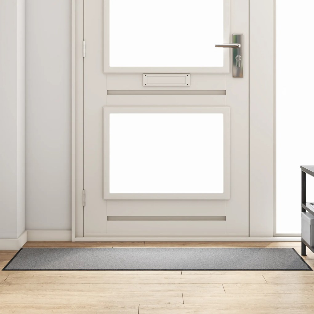 Tapete Retangular vidaXL Cinzento 60x180 cm