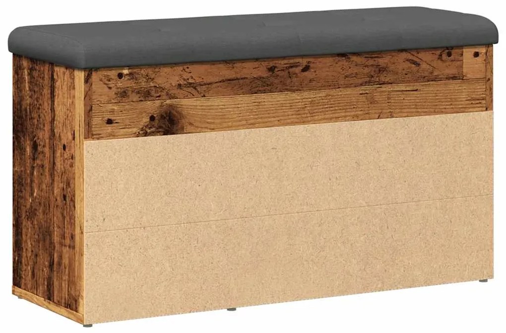 Banco sapateira 82x32x45,5 cm derivados madeira madeira velha