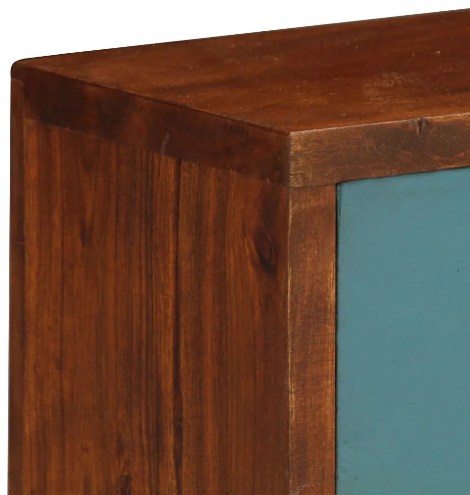 Secretária 110x50x90 cm madeira de acácia maciça