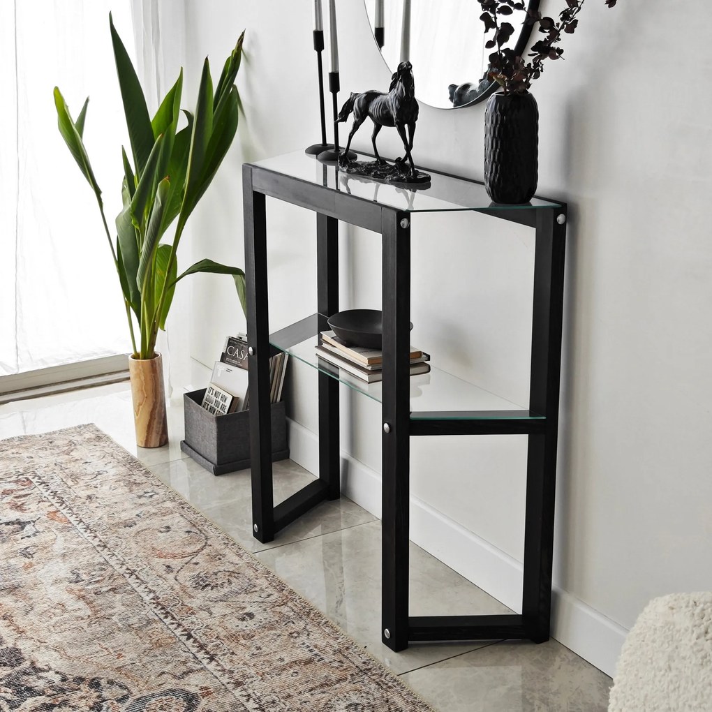 Cômoda Trapezoid – Antracite – 85x85x31 cm
