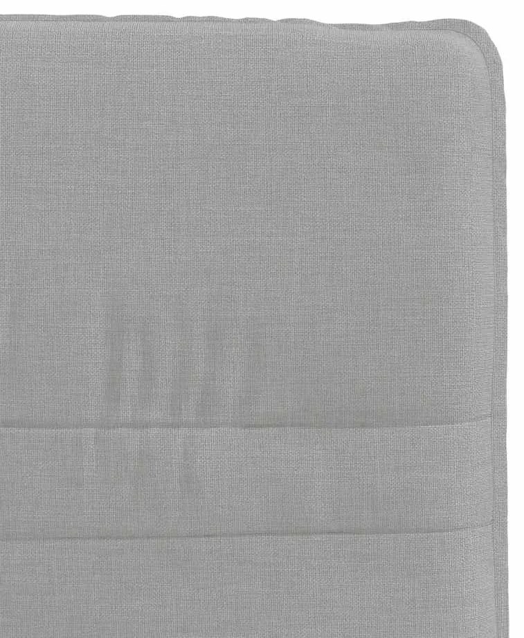 Cadeiras de jantar 4 pcs tecido cinza nuvem