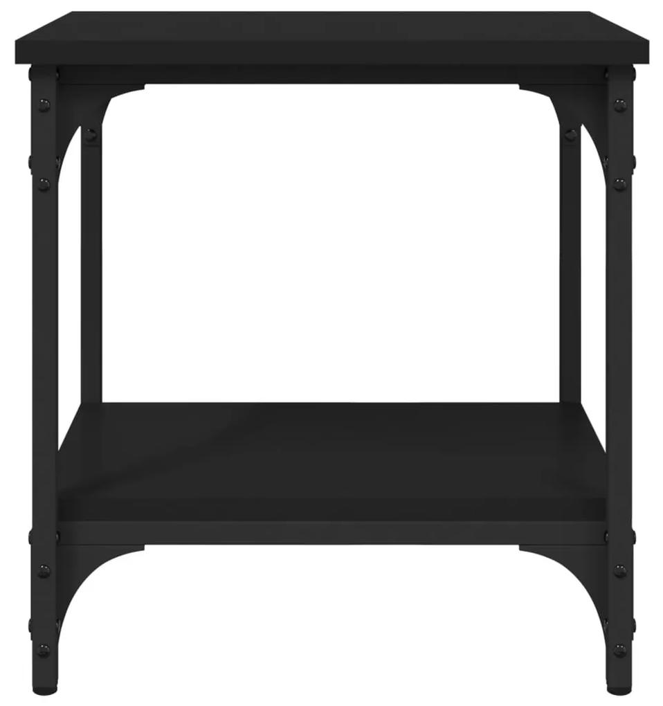 Mesa de apoio 40x30x42 cm derivados de madeira preto