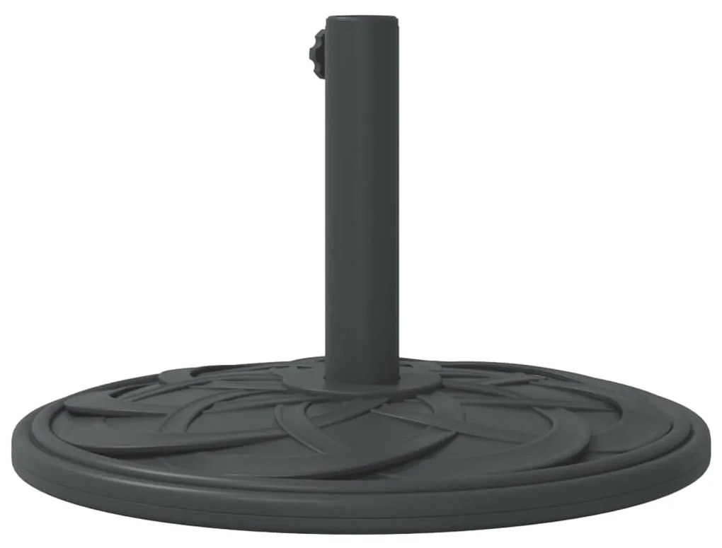 Base de guarda-sol para postes de Ø38/48 mm 12 kg redondo