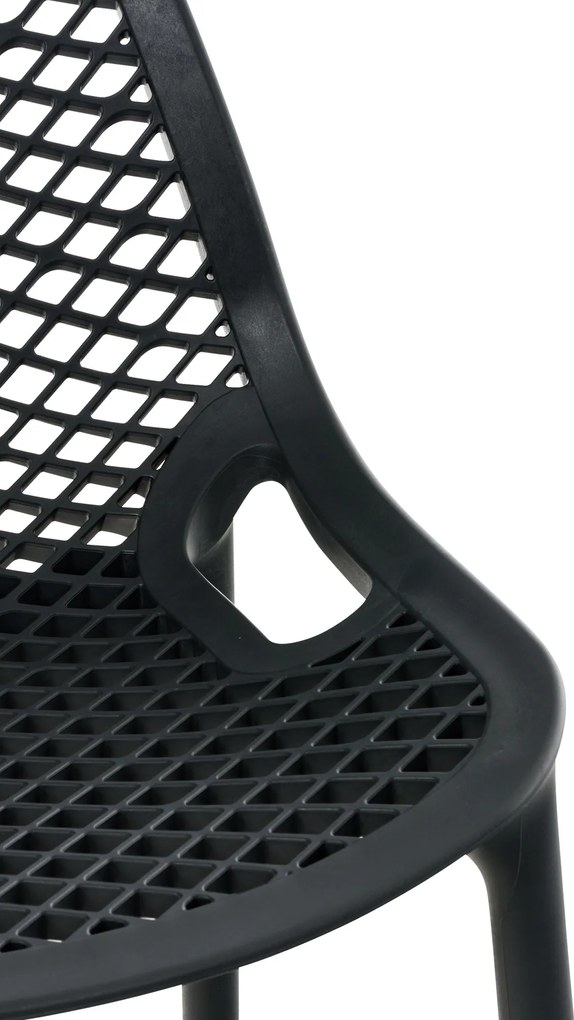 Banco de bar Air (1 UNIDADE) 45 x 105 x 53 cm Preto