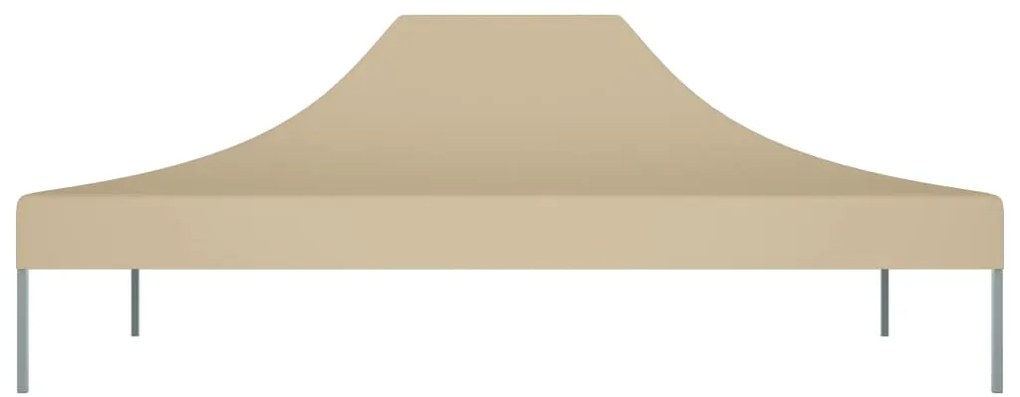 Teto para tenda de festas 4x3 m 270 g/m² bege