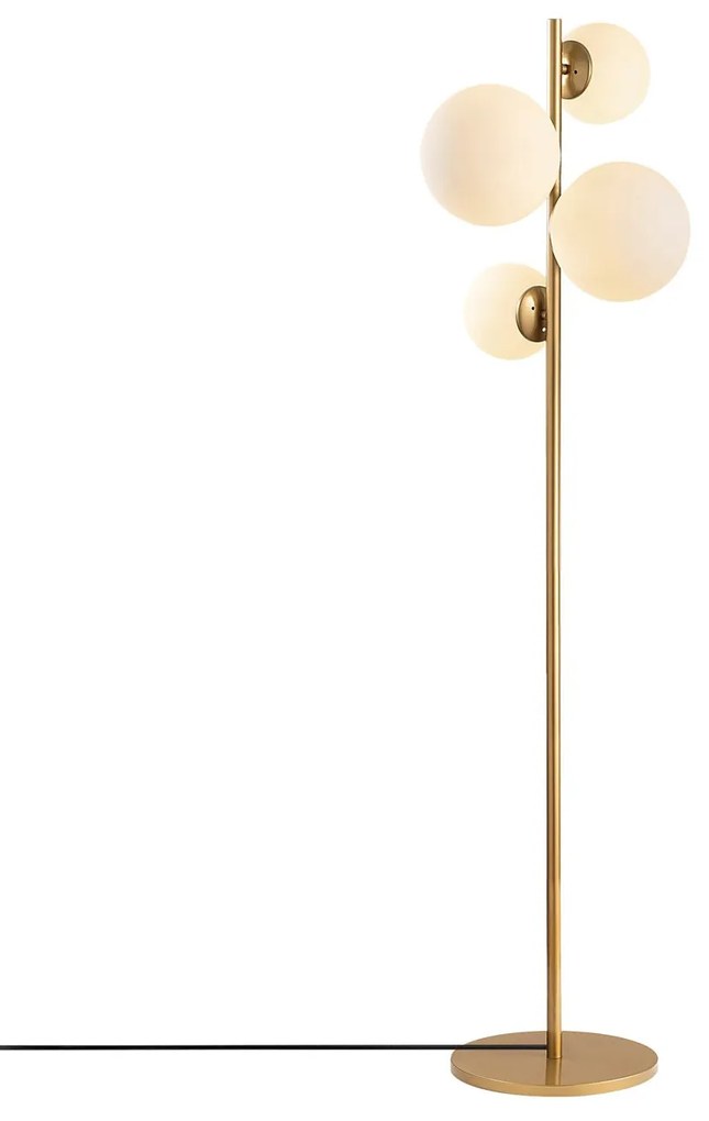 Candeeiro de Pé Fazli – Dourado – 33 x 33 x 162 cm