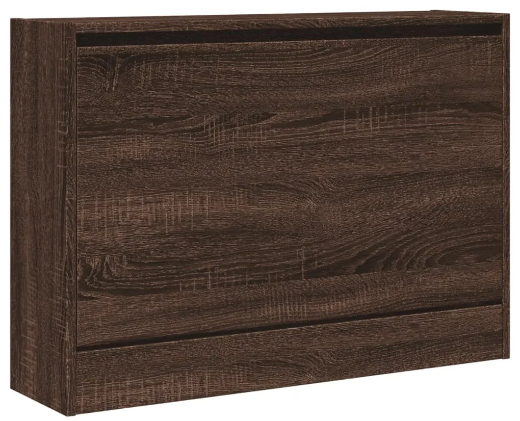 Sapateira 80x21x57 cm derivados de madeira carvalho castanho