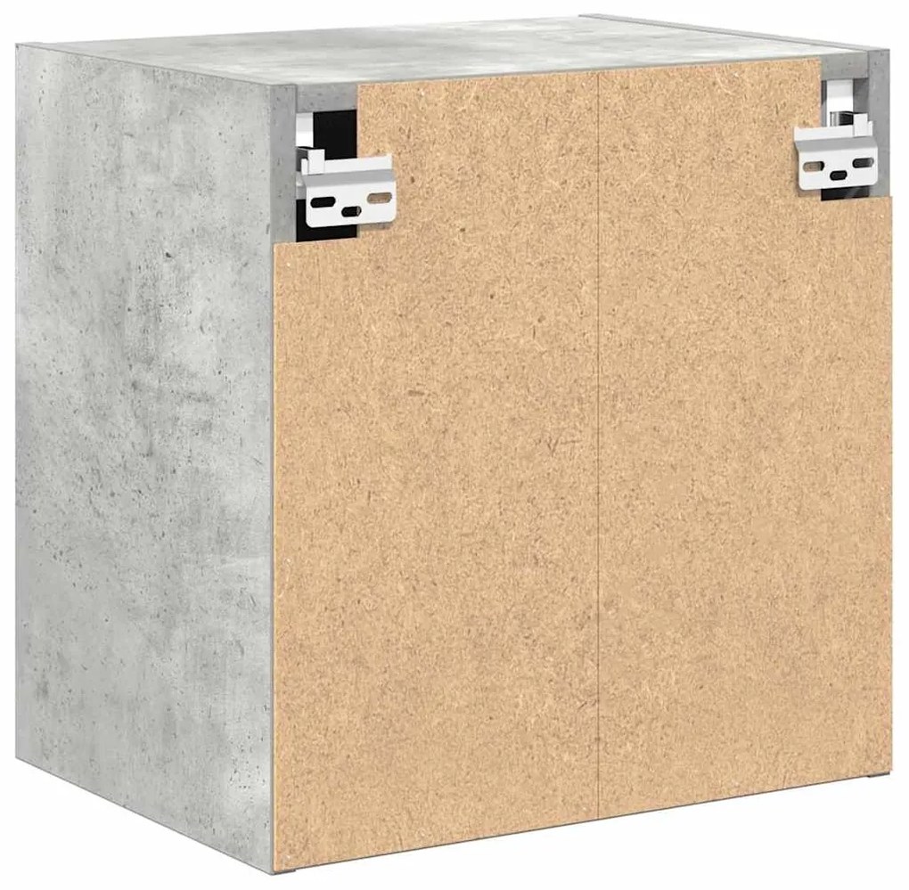 Armários de parede para garagem 2pcs derivados de madeira