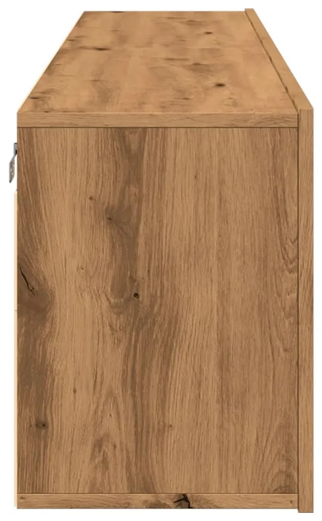 Móveis de parede para TV 2 pcs 80x30x41 cm carvalho artisiano