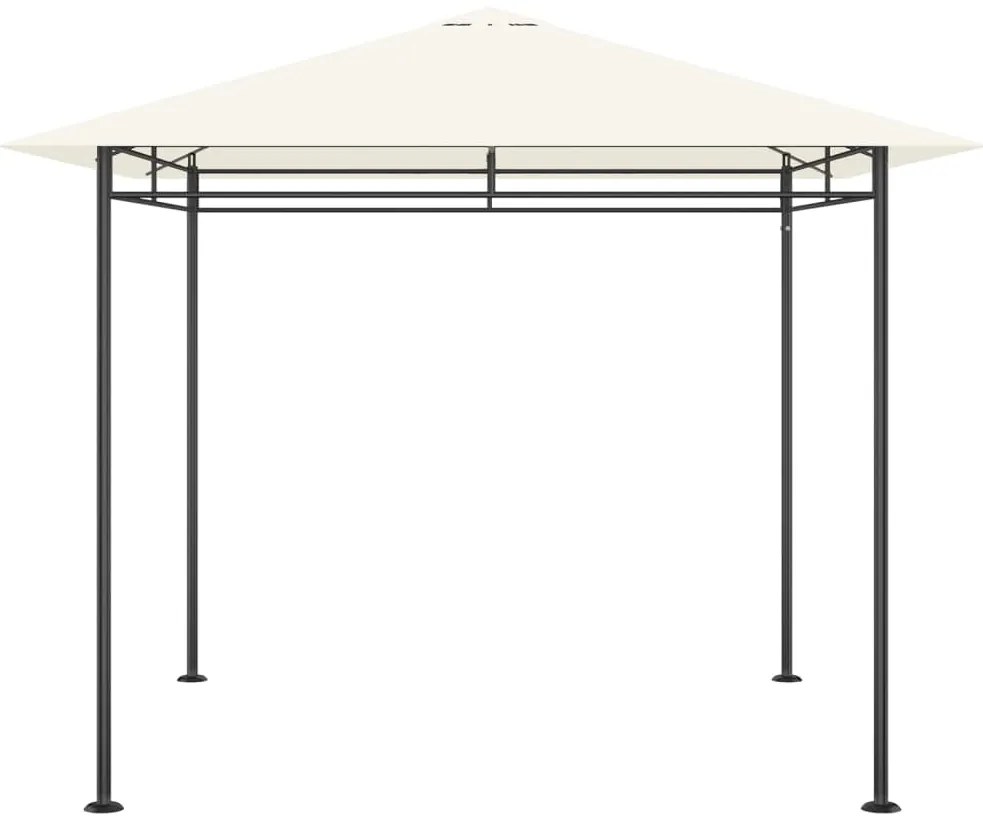 Gazebo 3x3x2,7 m 180 g/m² cor creme