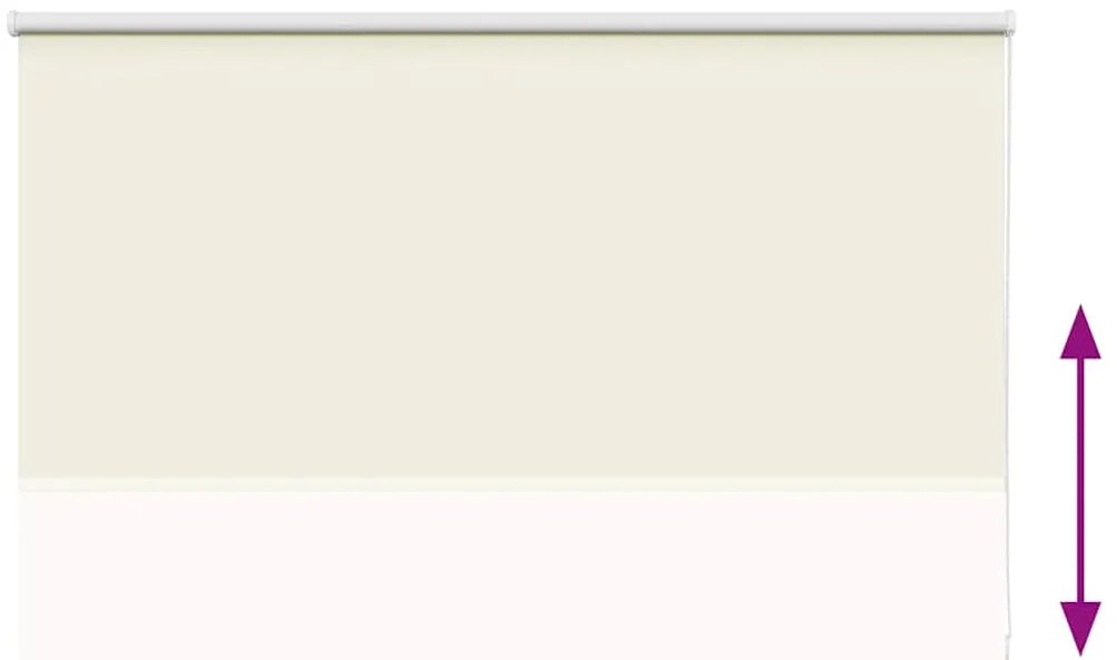 Persiana de enrolar 155x150 cm largura tecido 151,6cm poliéster