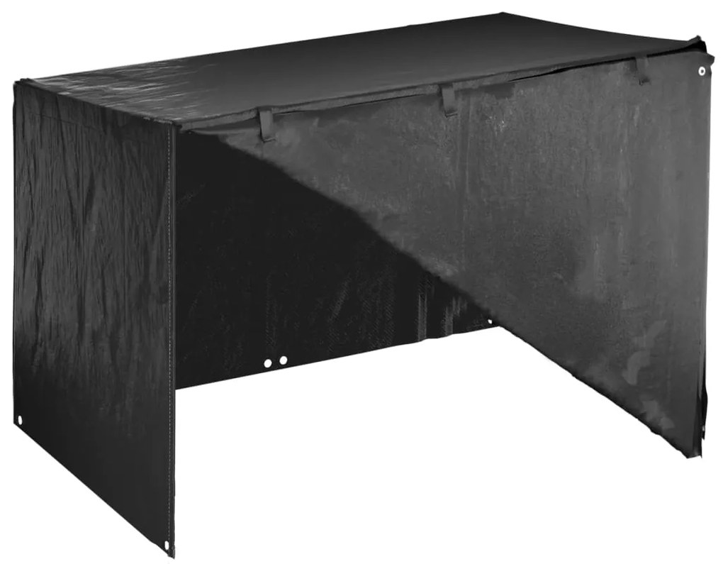 Capas banco baloiço 12 ilhós 2pcs 215x150x130/150cm polietileno