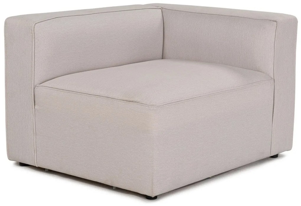 Sofá de 2 Lugares Mora – Ecru – 220x69x90 cm