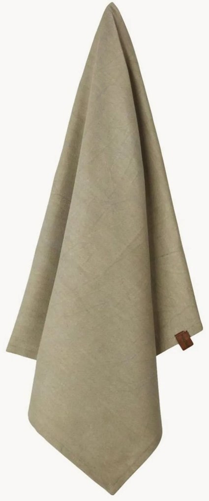 Panos de cozinha em algodão orgânico Jonnie, conjunto de 2