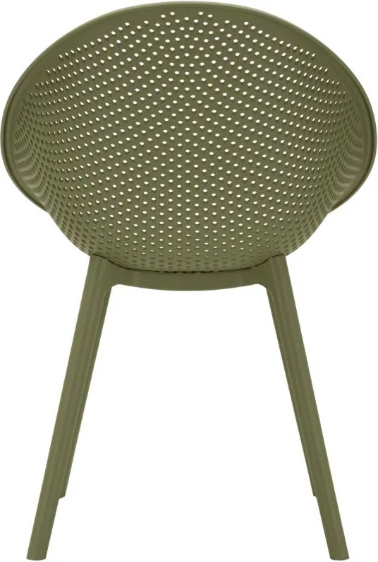 CONJUNTO DE 2 CADEIRAS IBIZA 59X59X83 CM (ALTURA DO ASSENTO 45 CM) VERDE