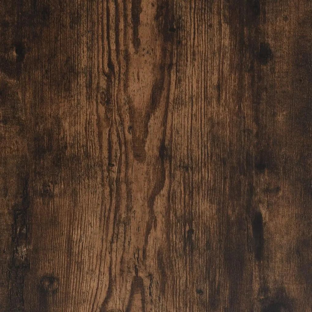 Mesa de apoio 40x30x60 cm derivados de madeira carvalho fumado