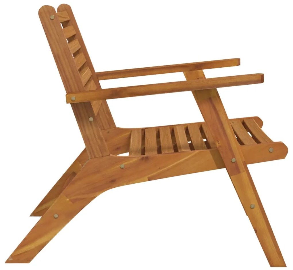 Cadeiras de jardim 2 pcs madeira de acácia maciça