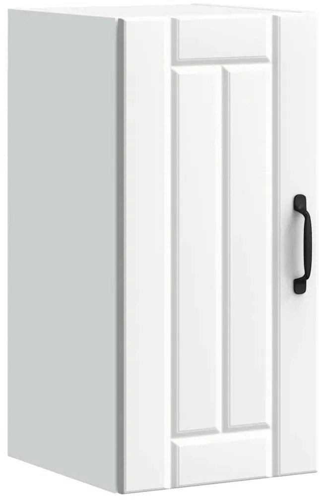 vidaXL Armário de parede da cozinha Lucca derivados de madeira branco