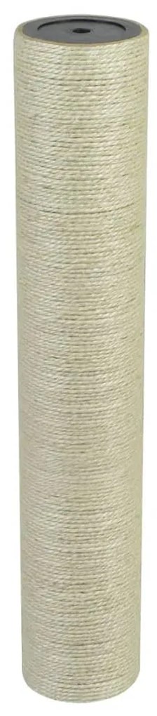 vidaXL Arranhador para gatos 8 x 45 cm 8 mm bege
