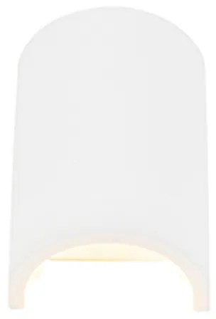 LED Candeeiro de parede inteligente branco redondo incl. Wifi G9 - Colja Novo Moderno