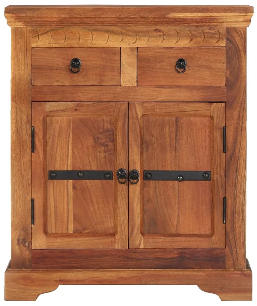 Aparador 63x30x75 cm madeira de acácia maciça
