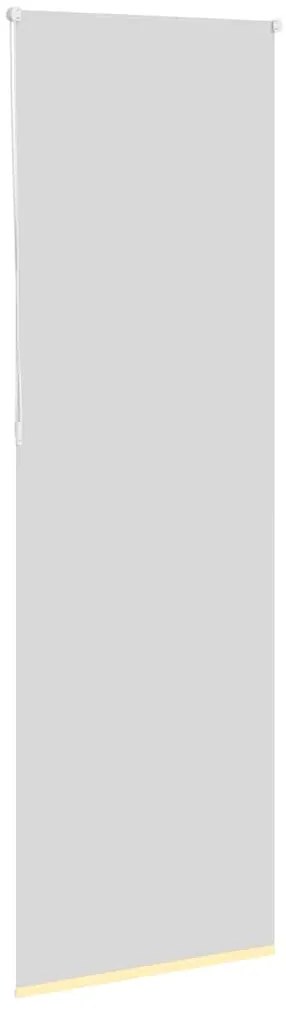 Persiana de enrolar 70x210 cm largura tecido 65,7 cm poliéster