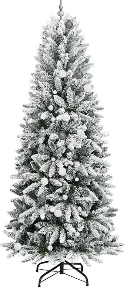 Árvore de Natal Artificial Branco 240 cm PVC