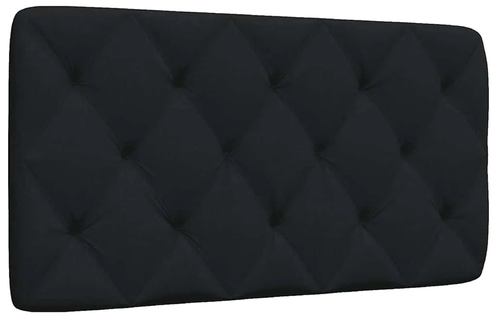 Almofadão de cabeceira 100 cm tecido preto