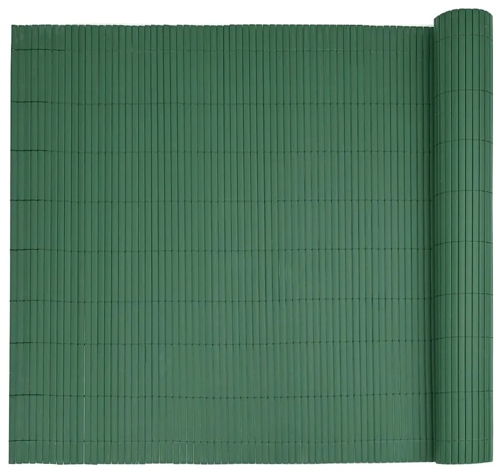 Cerca de jardim dupla face verde 1,8x3 m PVC