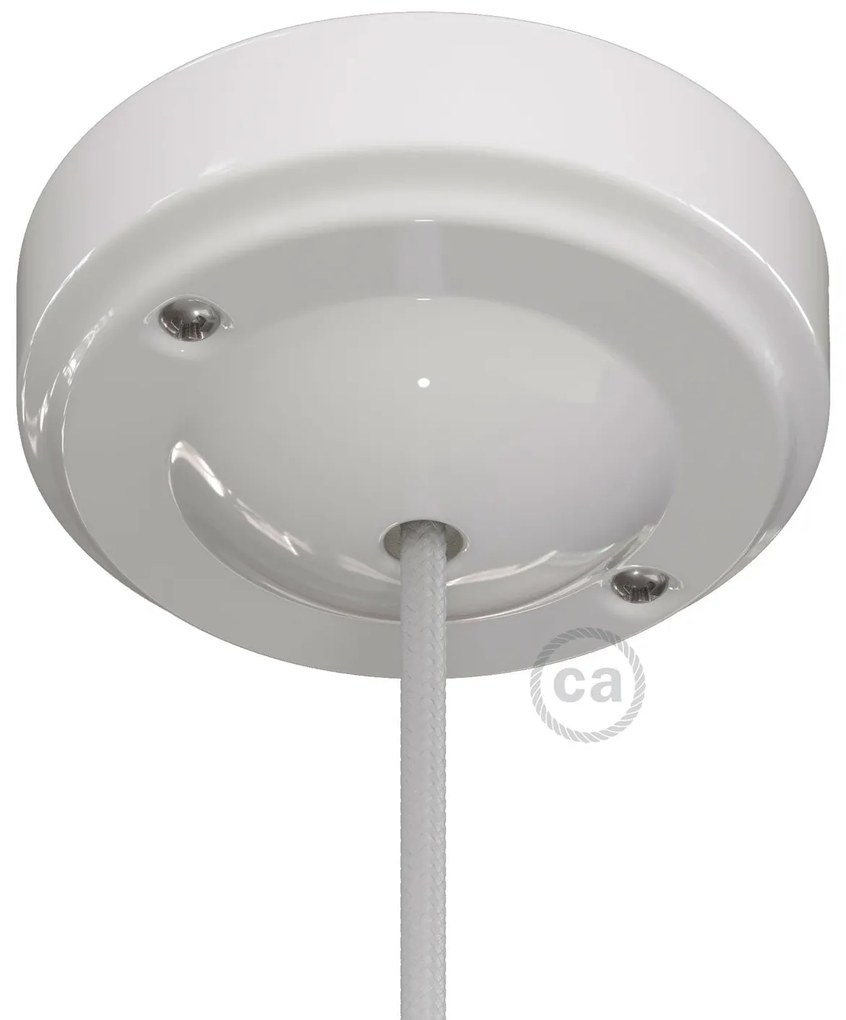 Kit de rosácea de teto "Minimal" em porcelana