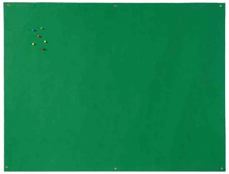 Quadro Expositor Feltro 60x90cm Verde S/ Moldura