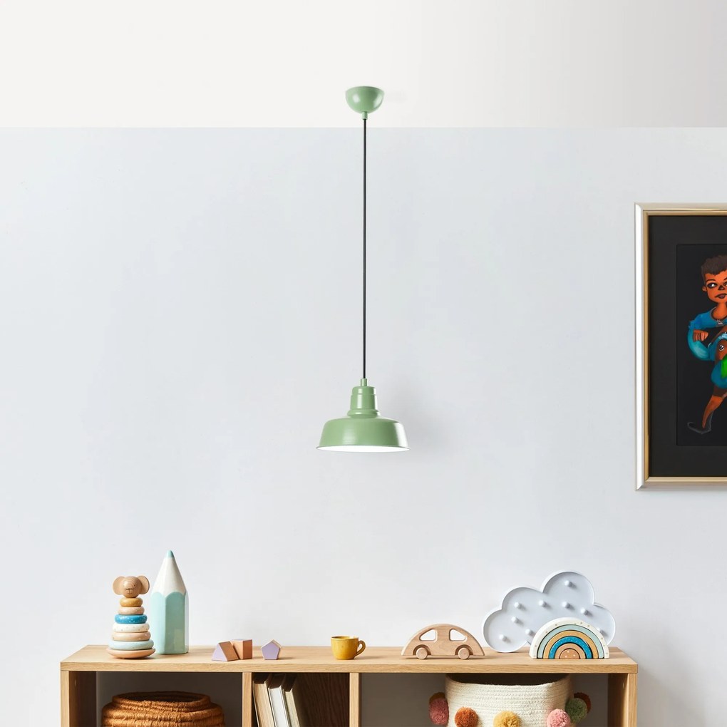 Candeeiro de Teto Mematı – Mint – Ø19 h:13 cm