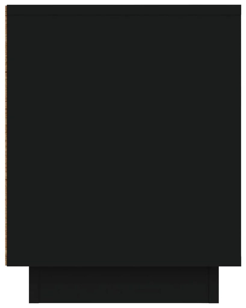 Móvel de TV 80x35x45 cm derivados de madeira preto