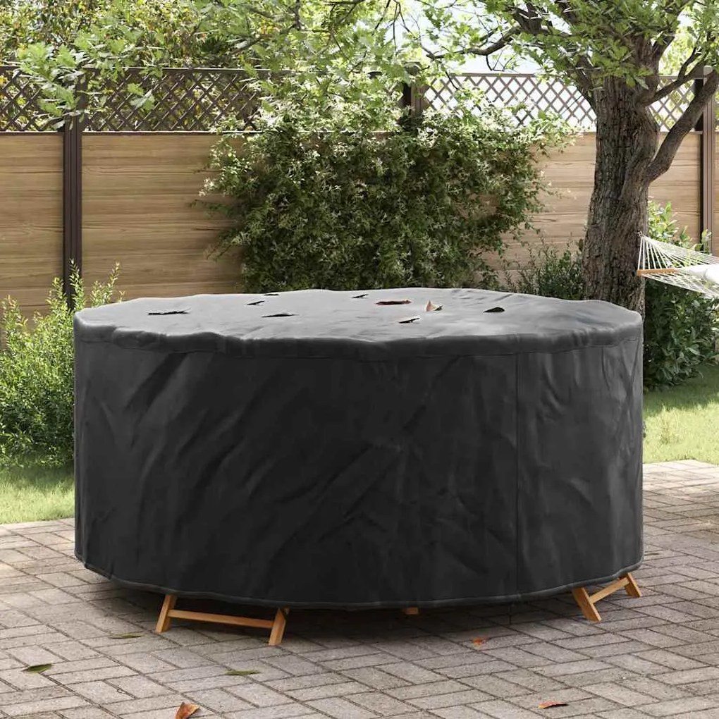 vidaXL Capa para móveis de exterior 200 x 200 x 71 cm tecido 210D