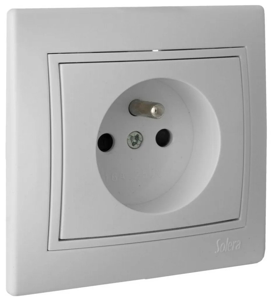 Base de encaixe Solera erp60fu Francês Europeu Bipolar 250 V 16 A Engastado