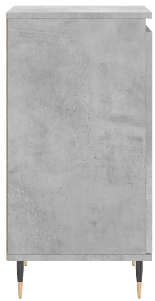 Aparador 40x35x70 cm derivados de madeira cinzento cimento