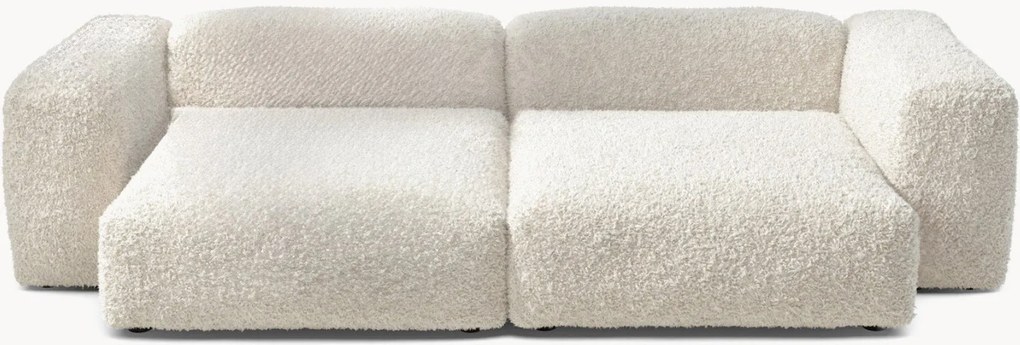 Sofá modular em teddy Vetsak (3 lugares)