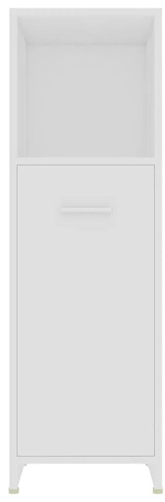 4 pcs conjunto de móveis de casa de banho branco