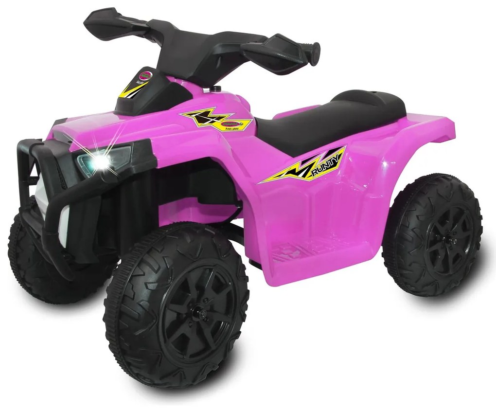 Mini moto 4 para crianças Runty rosa 6V