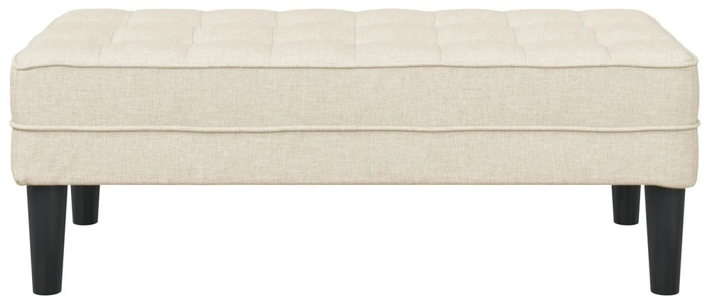 Banco vidaXL Linho 113x57x39 cm
